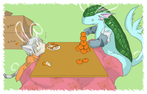 みかんを積むとら、みかんを食うとら。 寅年ラスト